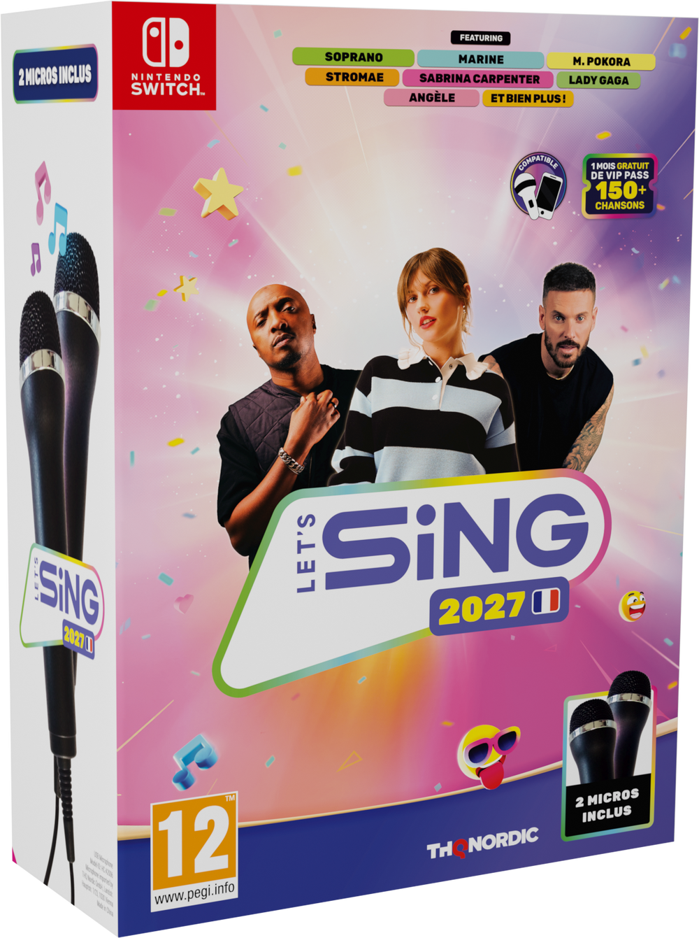 Let's Sing 2027 Hits Français + 2 Micros thumb 1